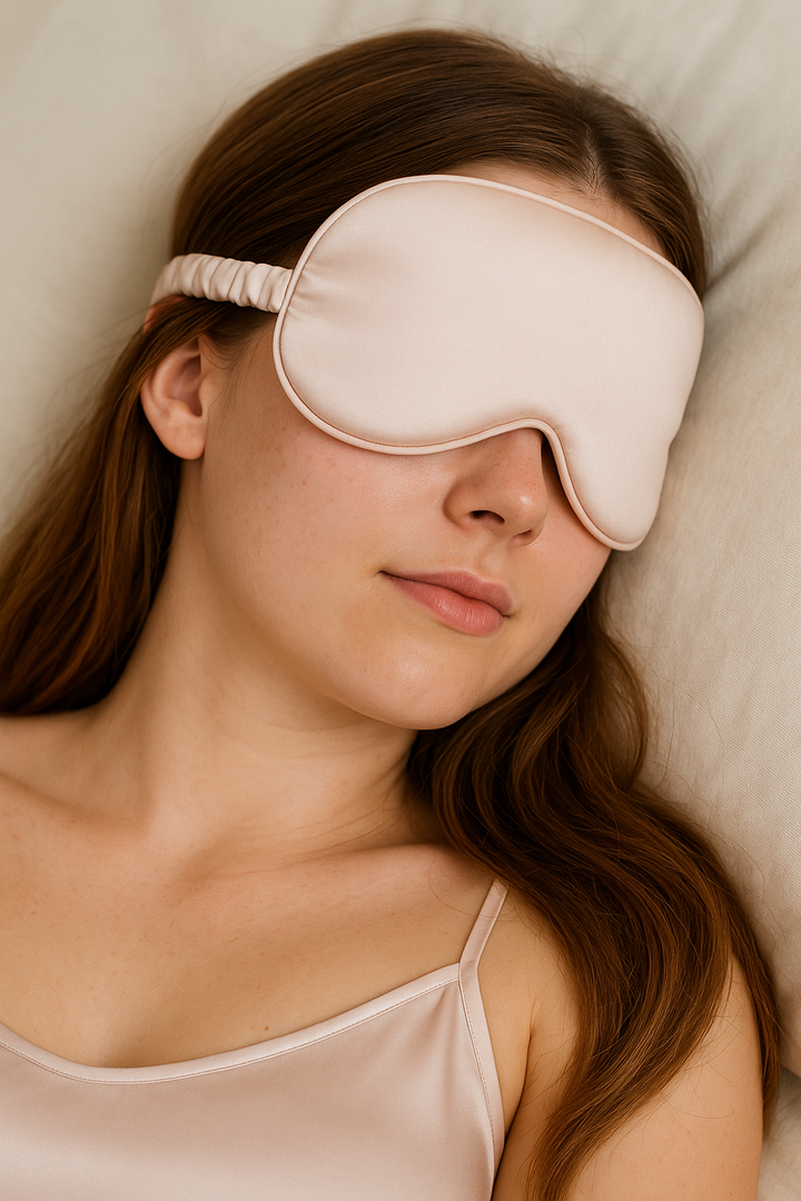SATIN & GRACE - PREMIUM ZIJDEN SLAAPMASKER