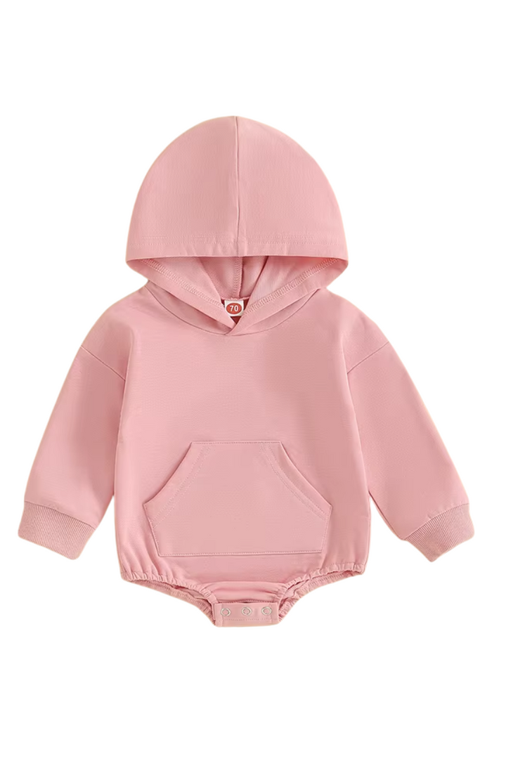 COZY ESSENTIALS - HOODED ROMPERTJE