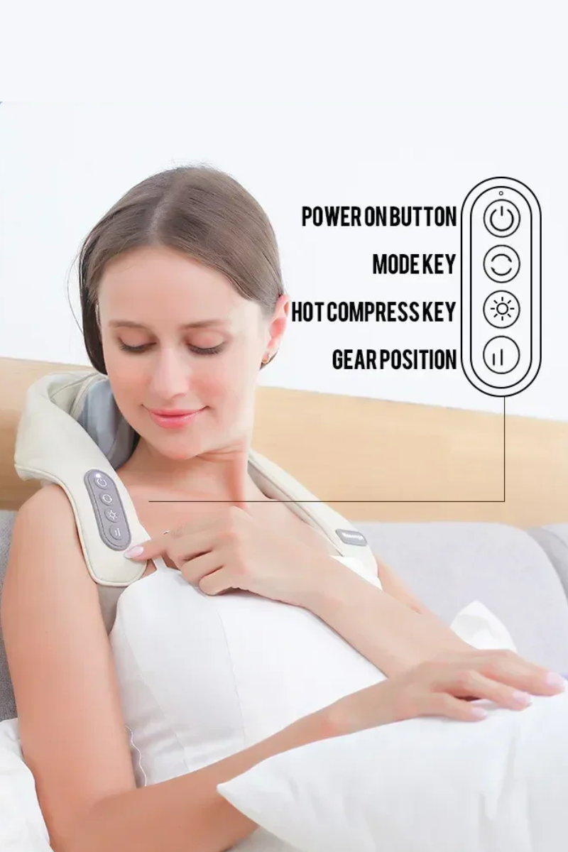 NECKWRAP PRO - MASSAGER VOOR NEK EN SCHOUDERS