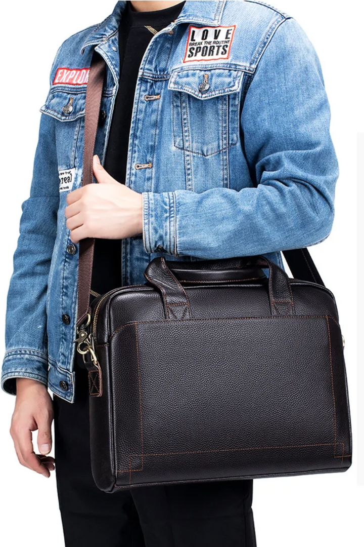 WINDSOR & FINCH - LEDEREN LAPTOPTAS 15-INCH