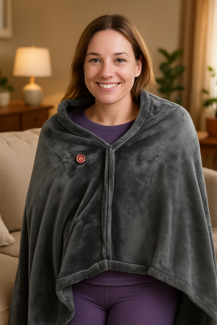 SNUGWAVE - ELEKTRISCHE FLEECE DEKEN 150x80CM