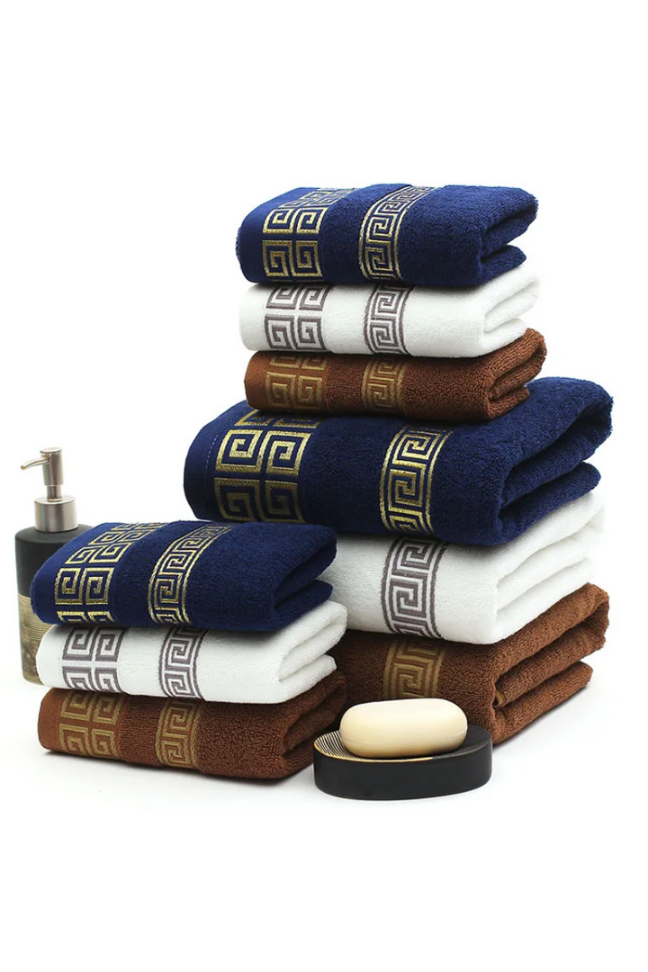 VITADELUXE - BADHANDDOEKEN SET (3 STUKS)